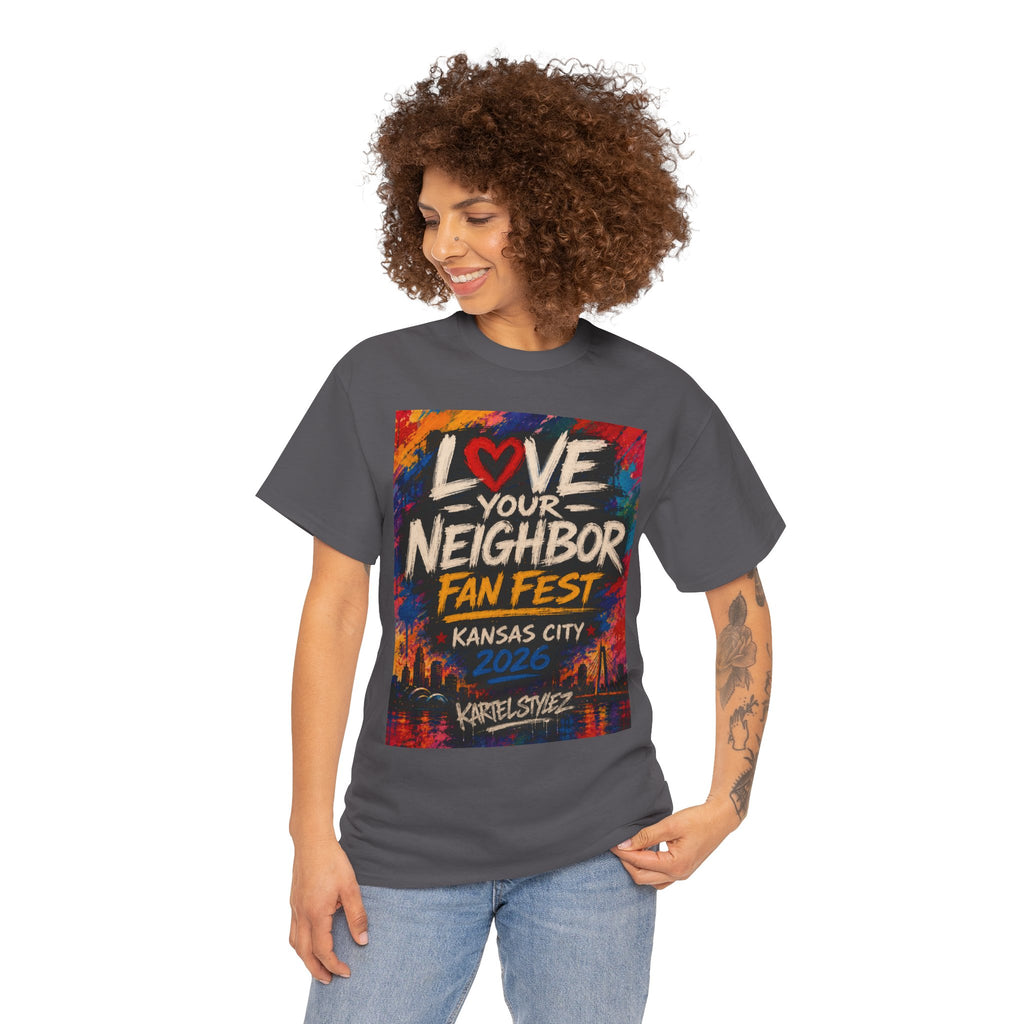 Love Your Neighbor Fan Fest Tee — Kansas City 2026