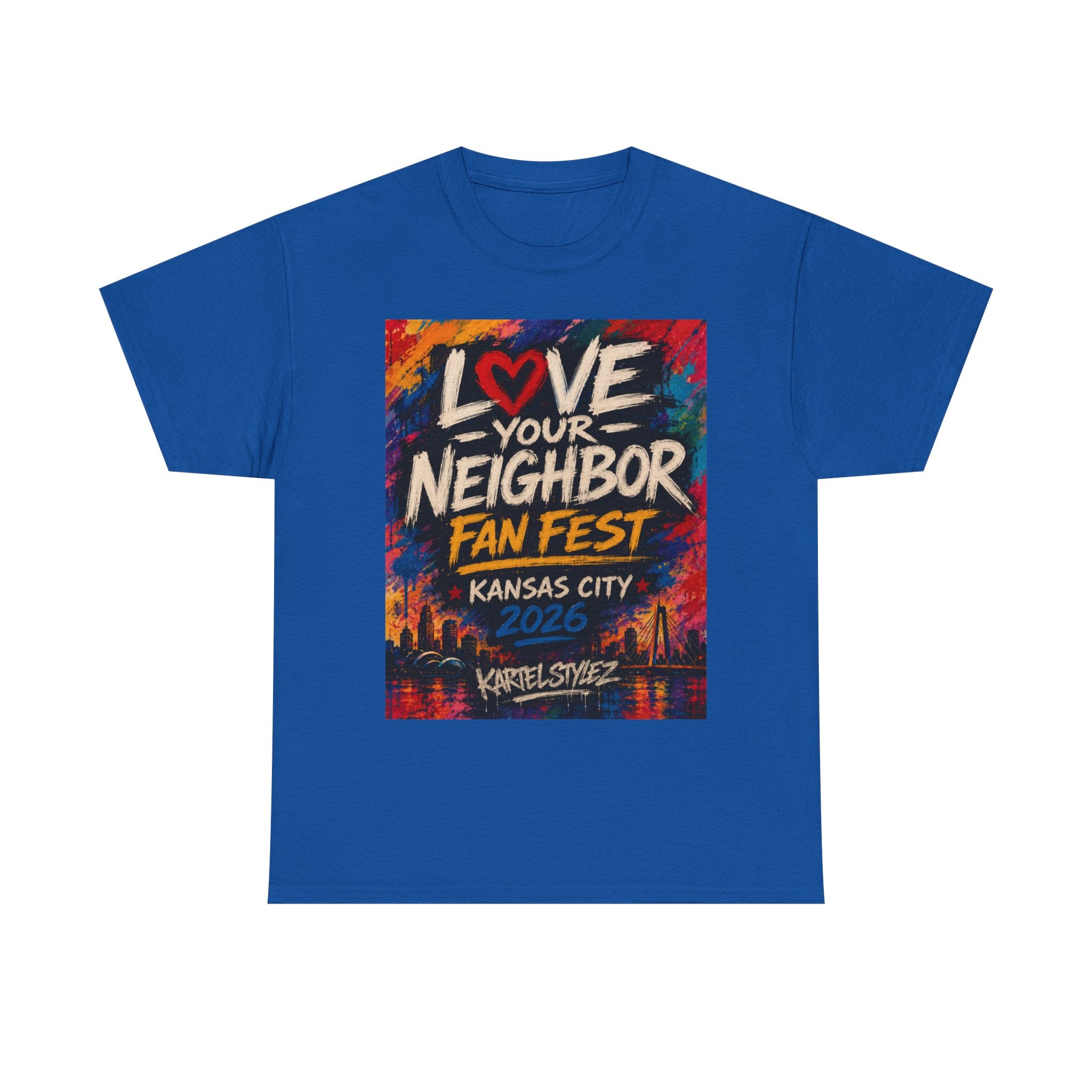 Love Your Neighbor Fan Fest Tee — Kansas City 2026